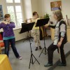 Unterrichtsimpressionen Querflöte Duo
